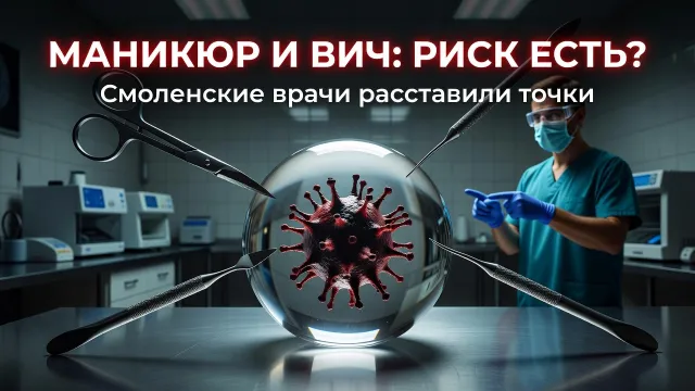 Маникюр и ВИЧ: риск есть? Смоленские врачи расставили точки